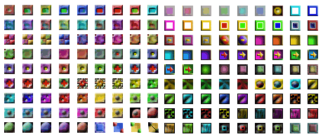 162 Original Square Tile Bullets