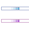 Small Original Blue & Purple Progress Bars