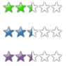5 Star Review Icons