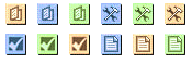 Blog or Text Editor Icon Set